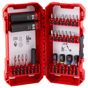 Milwaukee 48-32-4408 SHOCKWAVE™ Impact Duty Drive and Fasten Set - 26PC