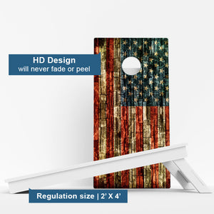 Brick Flag Weather Proof Cornhole Boards