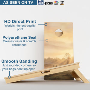 Sunrise Deer Professional Cornhole Boards