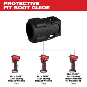 Milwaukee 49-16-2562 M12 FUEL™ Stubby Impact Wrench Protective Boot
