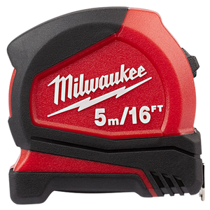 Milwaukee 48-22-6617 5m/16ft Compact Tape Measure