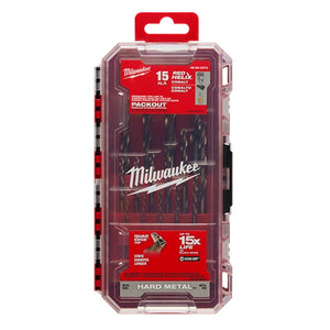 Milwaukee 48-89-2370 15PC RED HELIX™ Cobalt Drill Bit Set