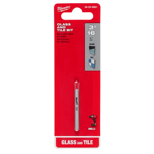 Milwaukee 48-20-8981 3/16" Glass and Tile Bit