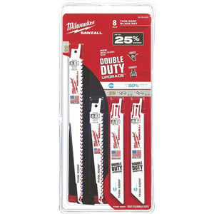 Milwaukee 49-22-0240 SAWZALL® Metal and Wood Blade Set 8PC