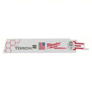 Milwaukee 48-00-5786 6" 24 TPI The Torch Super Sawzall Blades 5PK