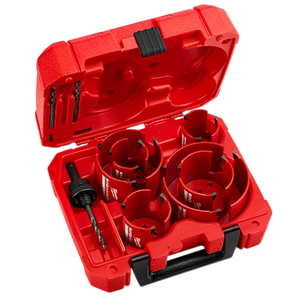 Milwaukee 49-56-9290 10 Piece Carbide Big Hawg Hole Saw Kit