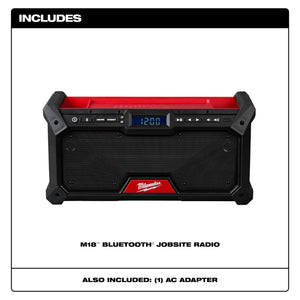 Milwaukee 2952-20 M18™ Bluetooth® Jobsite Radio