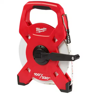 Milwaukee 48-22-5310 100m/330ft Fiberglass Open Reel Long Tape Measure
