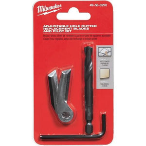 Milwaukee 49-56-0290 Adjustable Hole Cutter Replacement Blade and Pilot Bit