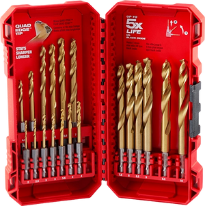 Milwaukee 48-89-4860 19PC Impact Duty Titanium Metric Drill Bit Set