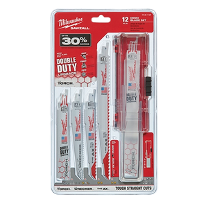 Milwaukee 49-22-1129 SAWZALL® Demolition Blade Set - 12PC