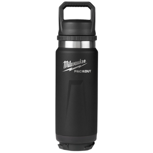 Milwaukee 48-22-8396B PACKOUT™ 24oz Insulated Bottle with Chug Lid - Black