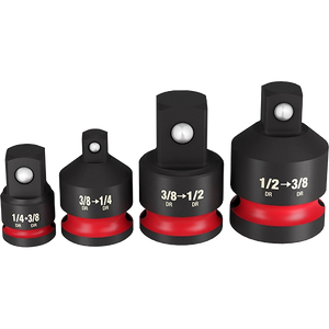 Milwaukee 49-66-6742 SHOCKWAVE™ Impact Duty 1/4"-1/2"Drive Adapter Set