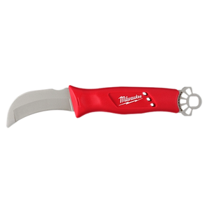 Milwaukee 48-22-1923 Lineman’s Blunt Tip Hawkbill Knife w/ STICKWORK 3in1 Ring