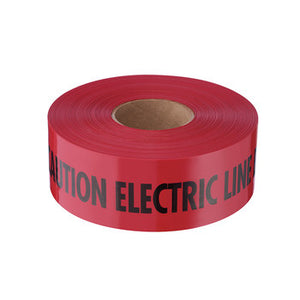 Milwaukee 22-126 SHIELDTEC Red/Black Non-Detectable Tape 3" x 1000'