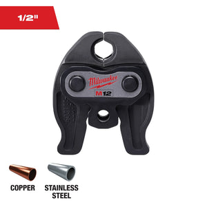 Milwaukee 49-16-2450 M12 Force Logic 1/2 in. Copper Press Tool Jaw