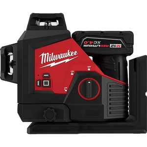 Milwaukee 3632-21 M12™ Green 360° 3-Plane Laser Kit