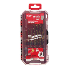 Milwaukee 48-89-4670 15PC Impact Duty Titanium Drill Bit Set (Open Box)