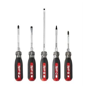Milwaukee 48-22-2885 5pc Cushion-Grip Screwdriver Set