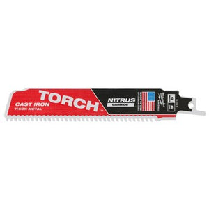 Milwaukee 48-00-5261 6" 8 TPI TORCH™ with SAWZALL Blade for Cast Iron