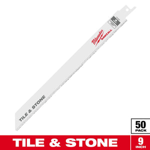 Milwaukee 48-01-6430 9" Carbide Grit SAWZALL® Blade (50 PK)