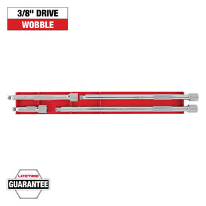 Milwaukee 48-22-9351 3/8 in. Drive Wobble Extension Set 4PC