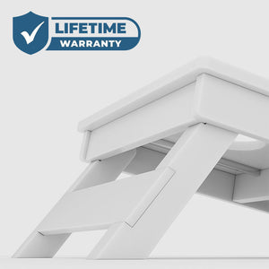 Wood Grain With Orange Weather Proof Cornhole Boards