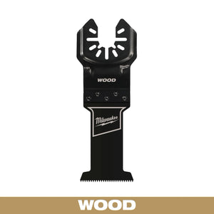 Milwaukee 49-25-1101 OPEN-LOK™ 1-3/8" HCS Wood Multi-Tool Blade