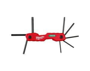 Milwaukee 48-22-2184 8-Key Folding Hex Key Set - Torx