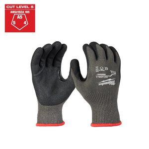 Milwaukee 48-73-8650-6PK Cut Level 5 Nitrile Dipped Gloves - S