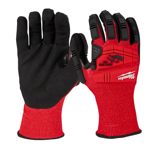 Milwaukee Impact Cut Level 3 Nitrile Dipped Gloves