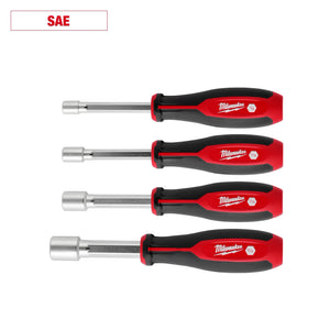 Milwaukee 48-22-2444 4pc SAE HollowCore™ Nut Driver Set