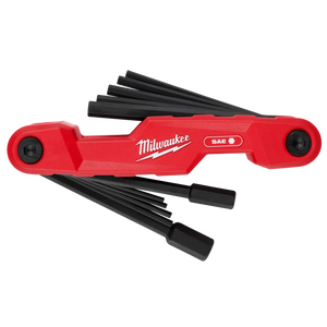 Milwaukee 48-22-2180 11-Key Electrician's Folding Hex Key Set - SAE