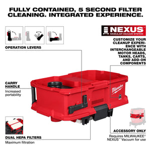 Milwaukee 0991-20 NEXUS Dedicated Filter Cleaner