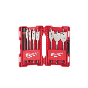 Milwaukee 49-22-0175 Flat Boring Bit 6" Universal Set - 8PC