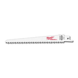 Milwaukee 48-00-5015 6" 6 TPI Fleam Ground SAWZALL® Blades (5 Pk)