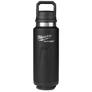 Milwaukee 48-22-8397B PACKOUT™ 36oz Insulated Bottle with Chug Lid - Black