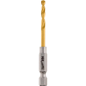 Milwaukee 48-89-4606 9/64" SHOCKWAVE Impact RED HELIX Titanium Drill Bit