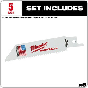 Milwaukee 49-00-5410 M12 Hackzall Blade-Multi-Material