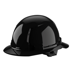 Milwaukee 48-73-1211 Black Vented Hard Hat w/4pt Suspension - Type 1, Class C