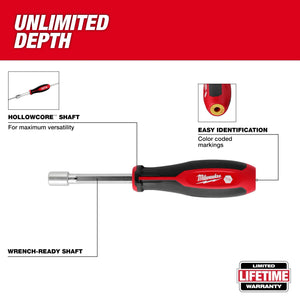 Milwaukee 48-22-2457 9/16" HollowCore™ Nut Driver