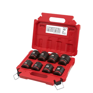 Milwaukee 49-66-7019 8PC Impact 3/4" Drive Metric Std. 6pt Sockets (Blemished)