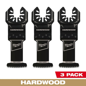 Milwaukee 49-25-1133 1-3/8Japanese Tooth Hardwood Multi-Tool Blades (3 PK)