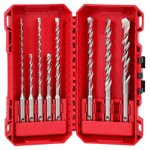 Milwaukee 48-20-7673 8pc. SDS Plus M/2™ 2-Cutter Drill Bit Kit