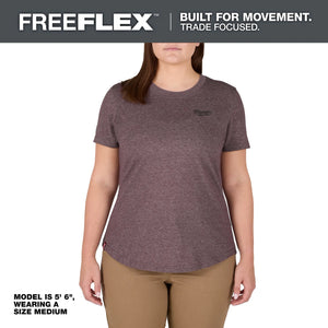 Milwaukee F452 Women's FREEFLEX™ Hybrid Tee - Short Sleeve