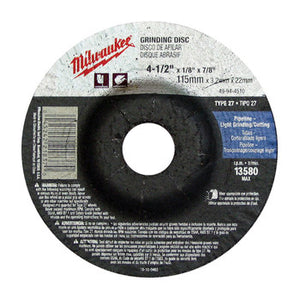 Milwaukee 49-94-4505 Cut-Off Wheel (Depressed Center) 4.5" (5 Pack)