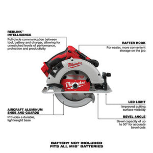 Milwaukee 2631-20 M18™ Brushless 7-1/4" Circular Saw