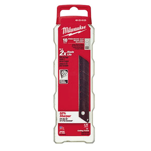 Milwaukee 48-22-9125 10PC 25mm Precision Snap Blades