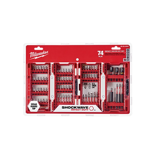 Milwaukee 48-32-4062 SHOCKWAVE™ Impact Duty Driver Bit Set - 74PC (Open Box)