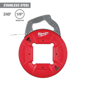 Milwaukee 48-22-4188 240' 1/8" Stainless Steel Fish Tape (Open Box)
